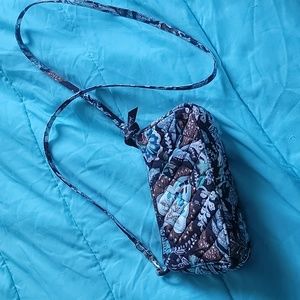 Vera Bradley small cross body never used roomy inside